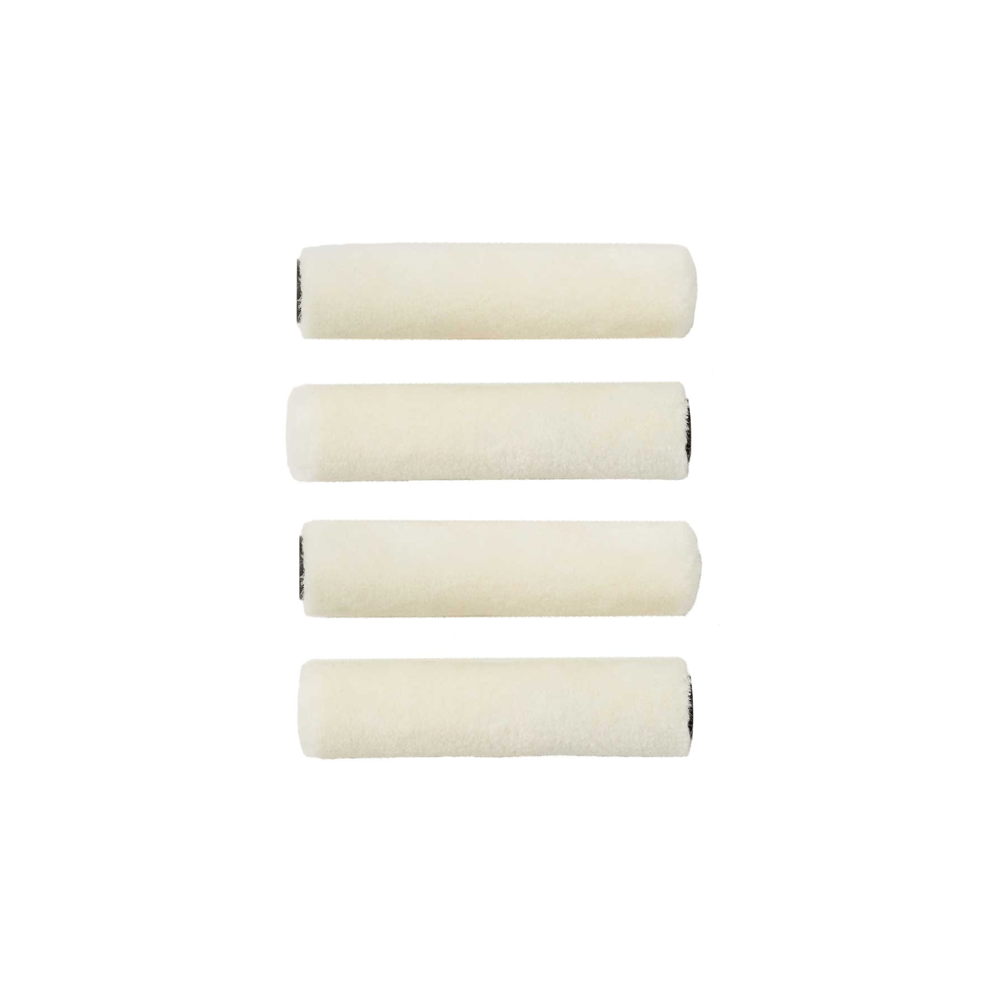 Lick Medium Pile Recycled polyester 4" Roller sleeve, Pack of 4