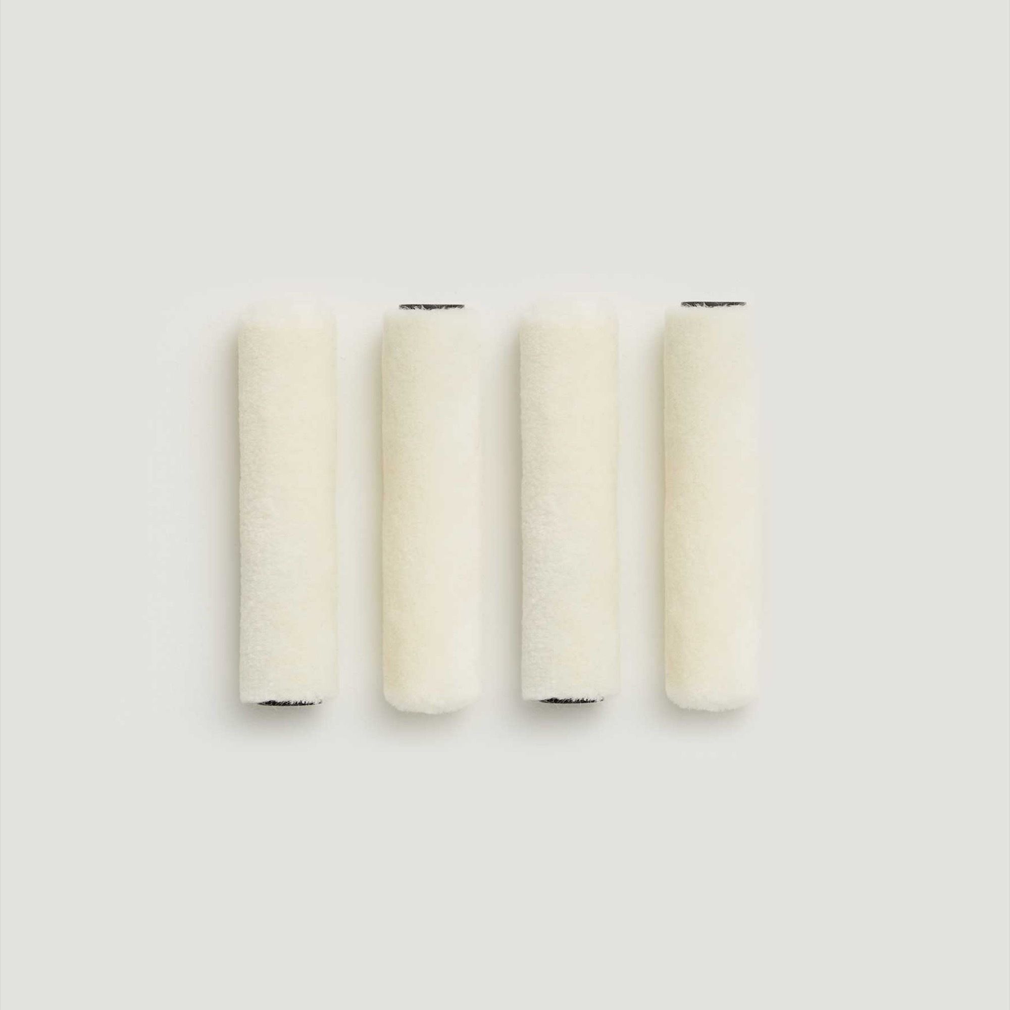 Lick Medium Pile Recycled polyester 4" Roller sleeve, Pack of 4