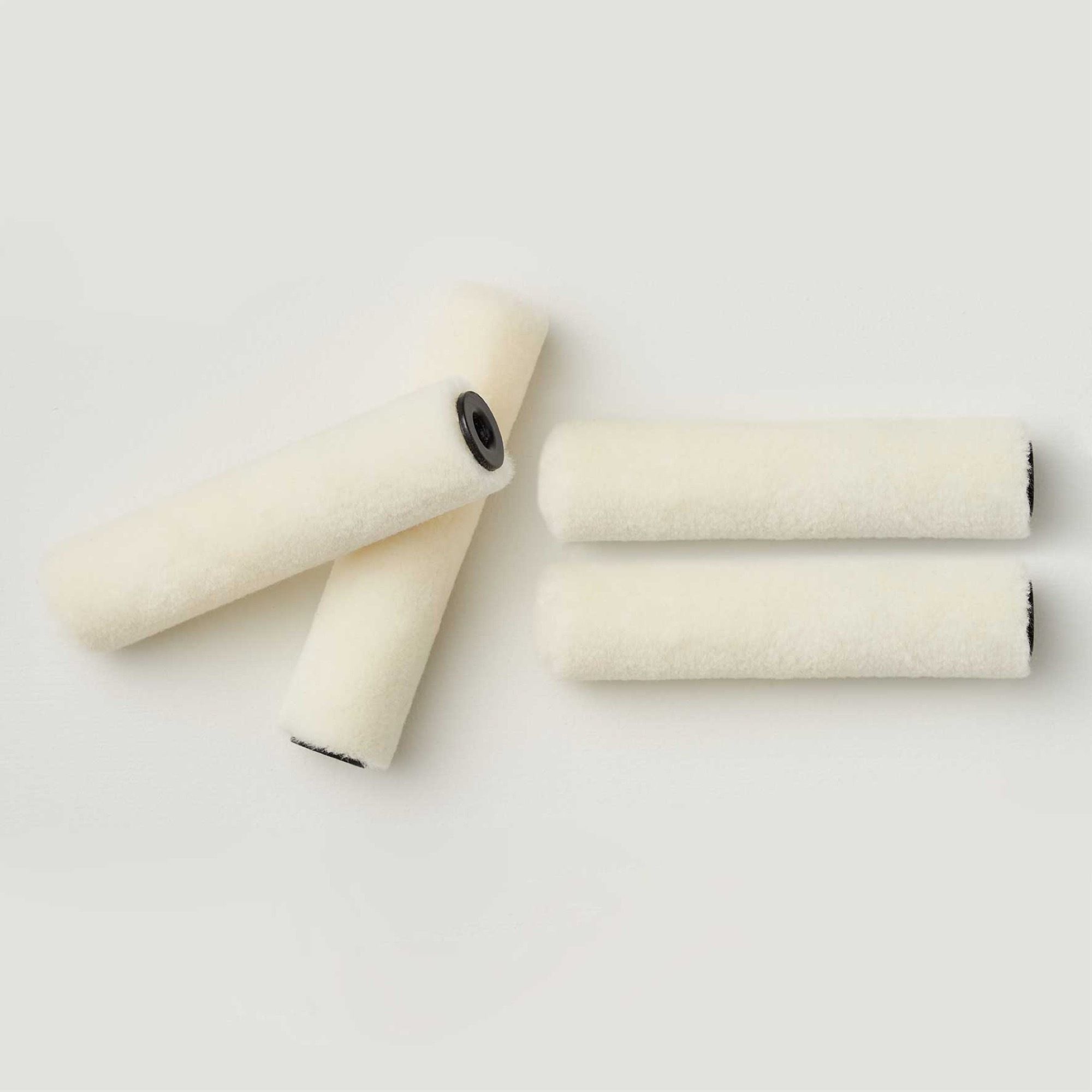 Lick Medium Pile Recycled polyester 4" Roller sleeve, Pack of 4