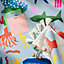Lick Multicolour Marine 01 Textured Wallpaper Sample