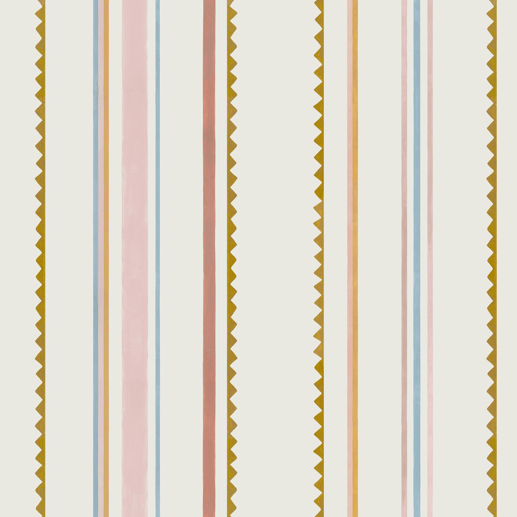 Lick Multicolour Zig Zag 02 Patterned Textured Wallpaper