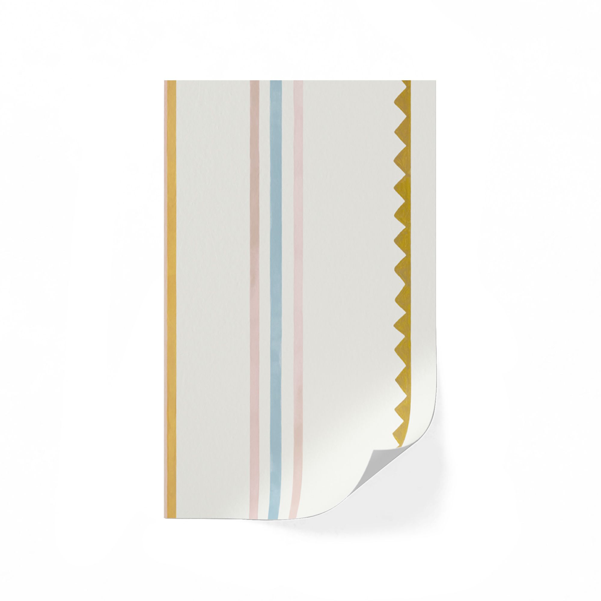 Lick Multicolour Zig Zag 02 Textured Wallpaper Sample