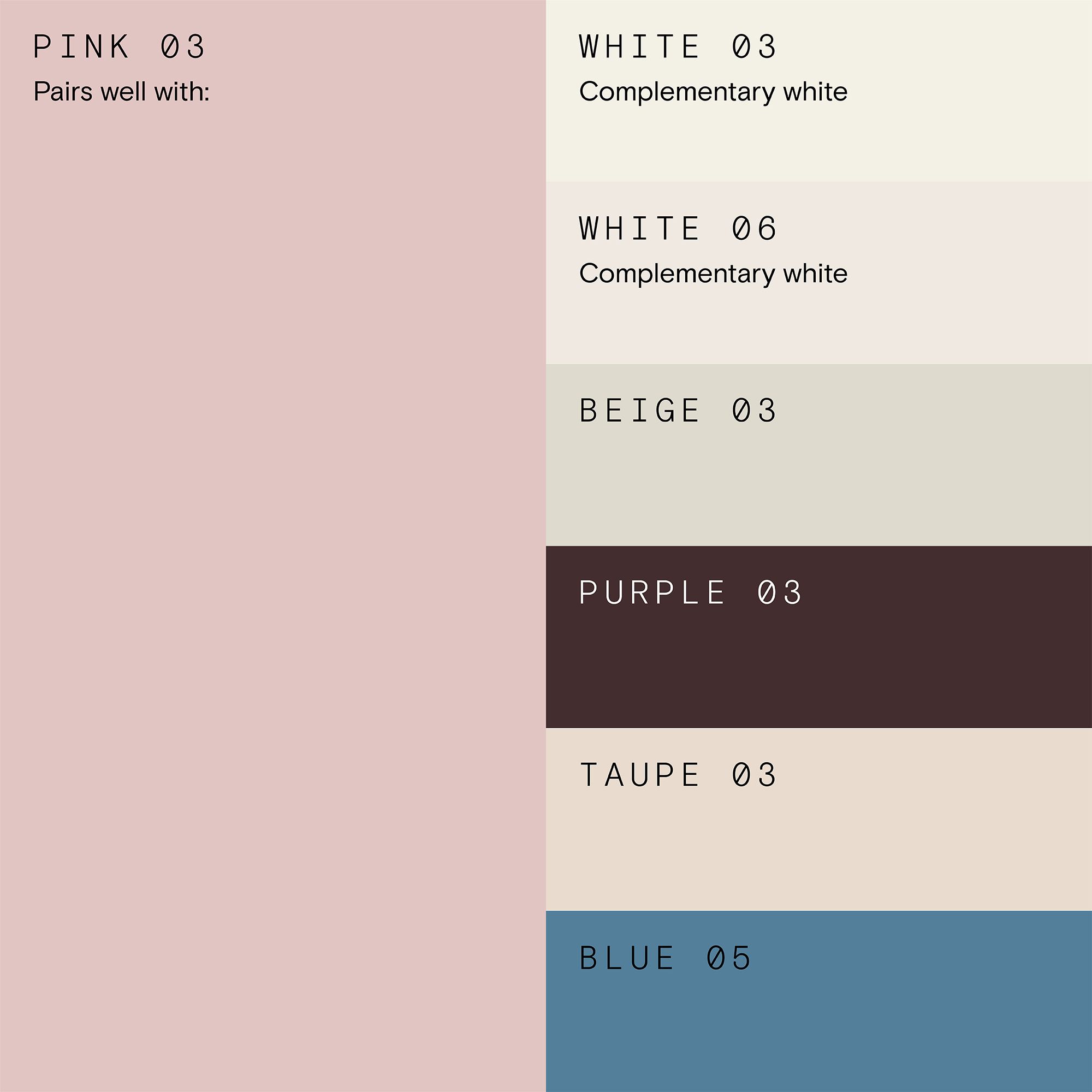 Lick Pink 03 Matt Emulsion paint, 2.5L