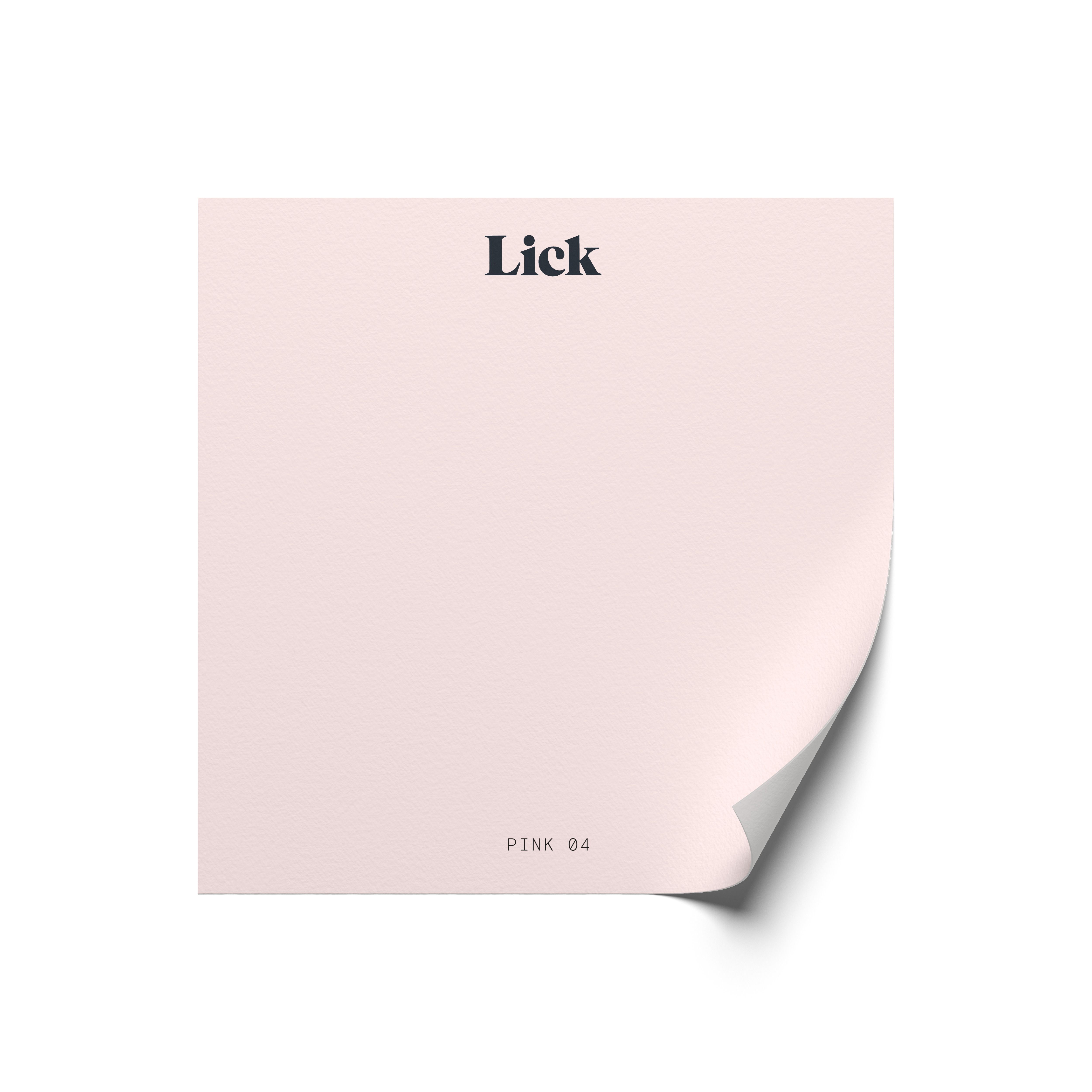 Lick Pink 04 Peel & stick Tester