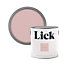 Lick Pink 05 Eggshell Emulsion paint, 2.5L