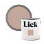 Lick Pink 08 Eggshell Emulsion paint, 2.5L