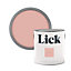 Lick Pink 09 Eggshell Emulsion paint, 2.5L