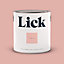 Lick Pink 09 Matt Emulsion paint, 2.5L