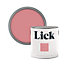 Lick Pink 12 Eggshell Emulsion paint, 2.5L