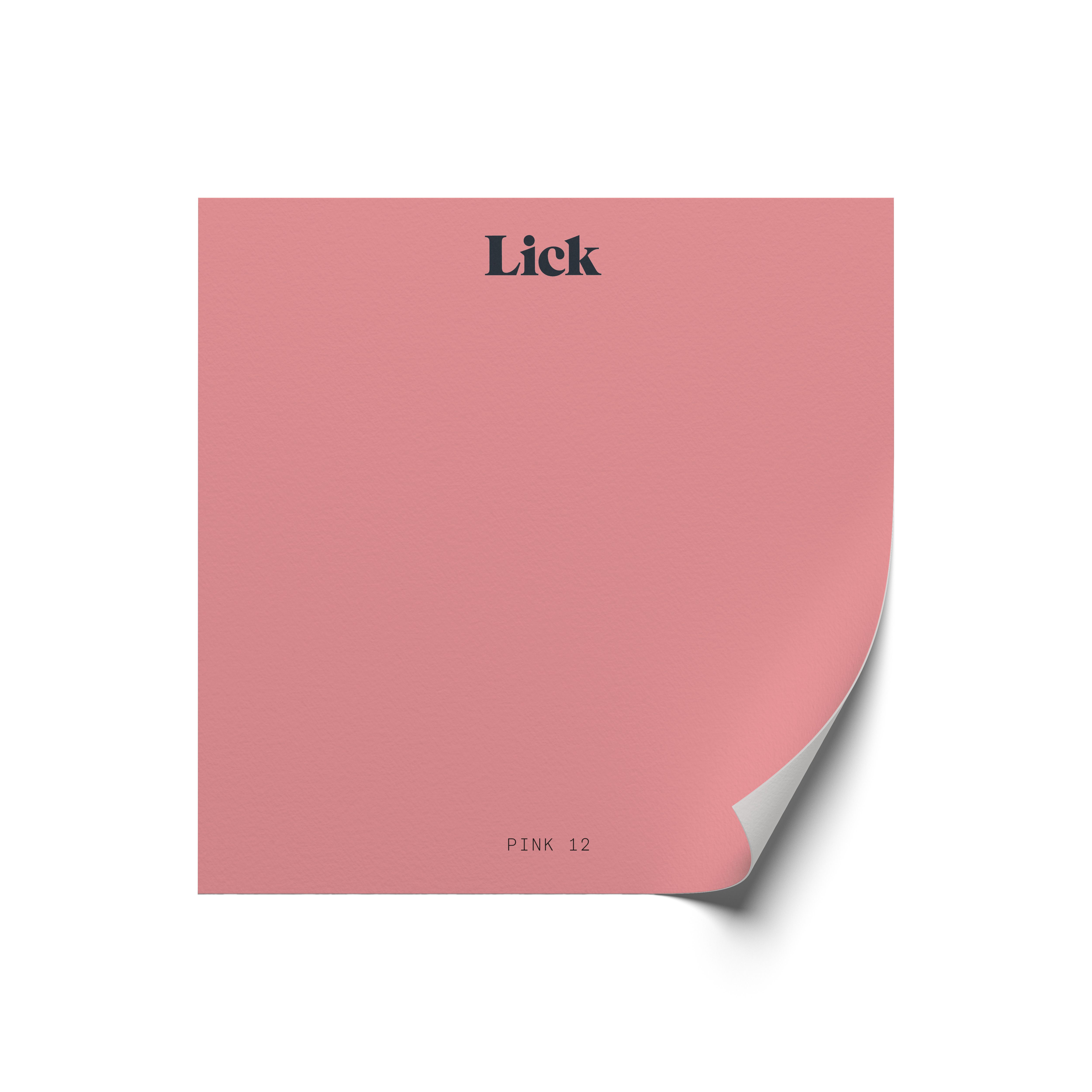 Lick Pink 12 Peel stick Tester