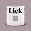 Lick Purple 01 Matt Emulsion paint, 2.5L