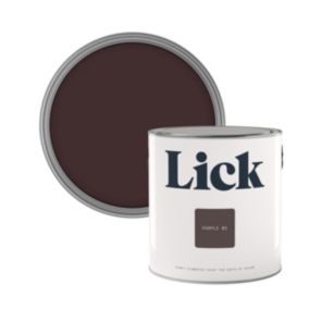Lick Purple 03 Matt Emulsion paint, 2.5L