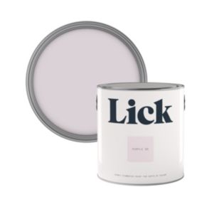 Lick Purple 06 Matt Emulsion paint, 2.5L