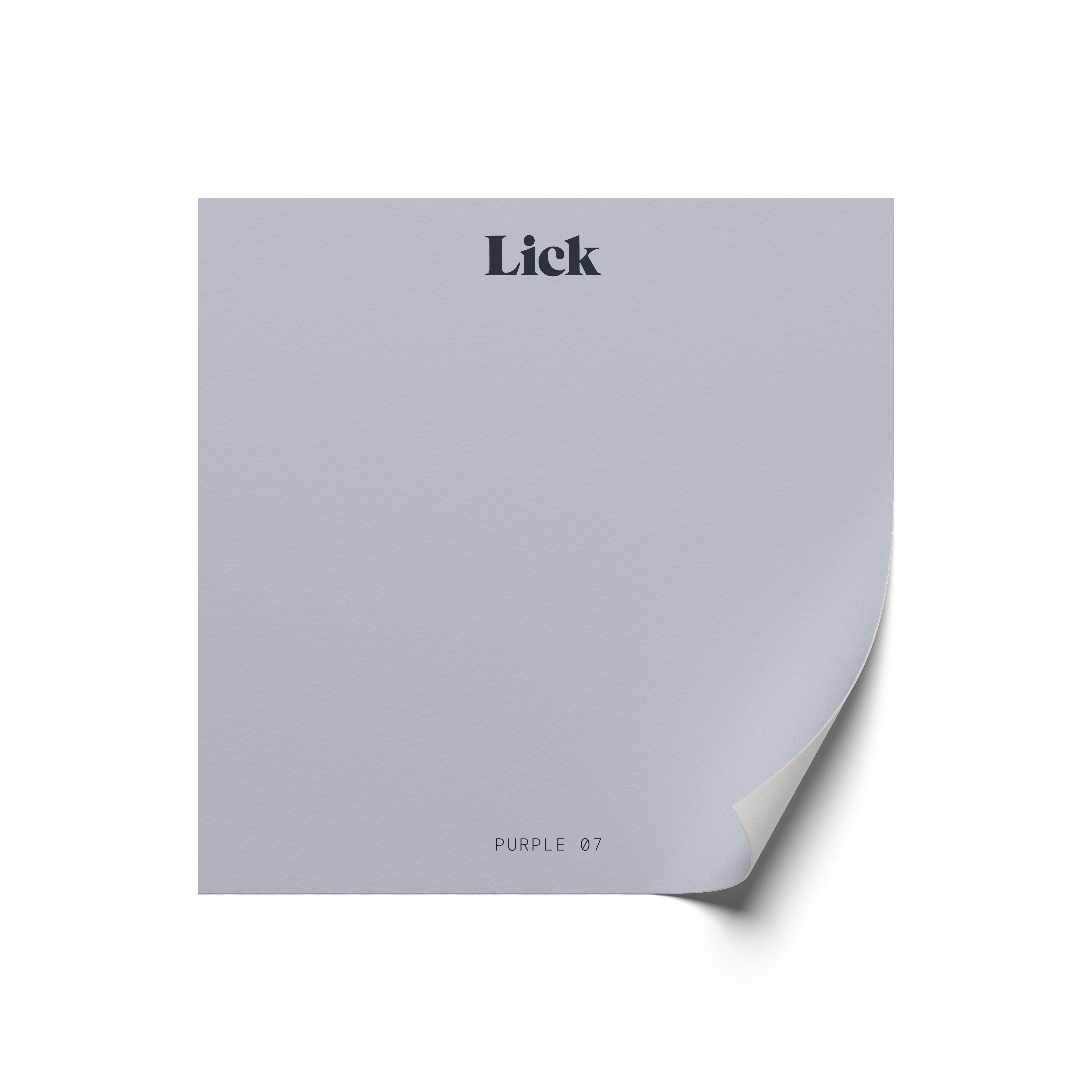 Lick Purple 07 Peel & stick Tester