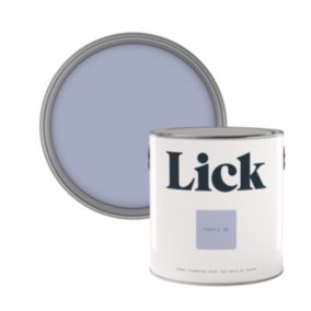Lick Purple 08 Matt Emulsion paint, 2.5L