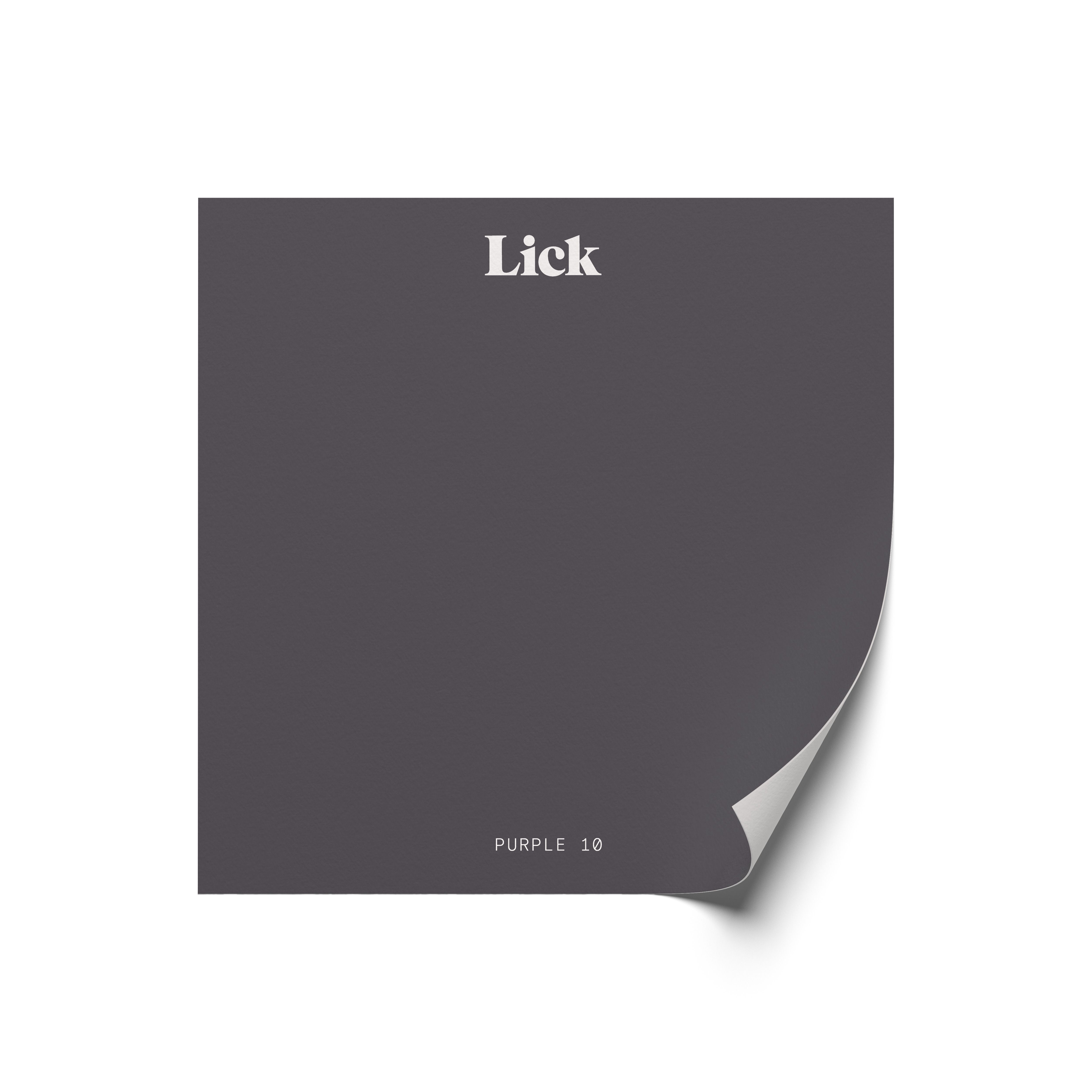 Lick Purple 10 Peel & stick Tester