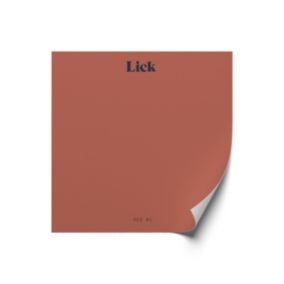 Lick Red 01 Peel & stick Tester