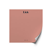 Lick Red 03 Peel & stick Tester