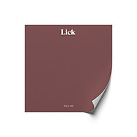 Lick Red 06 Peel & stick Tester
