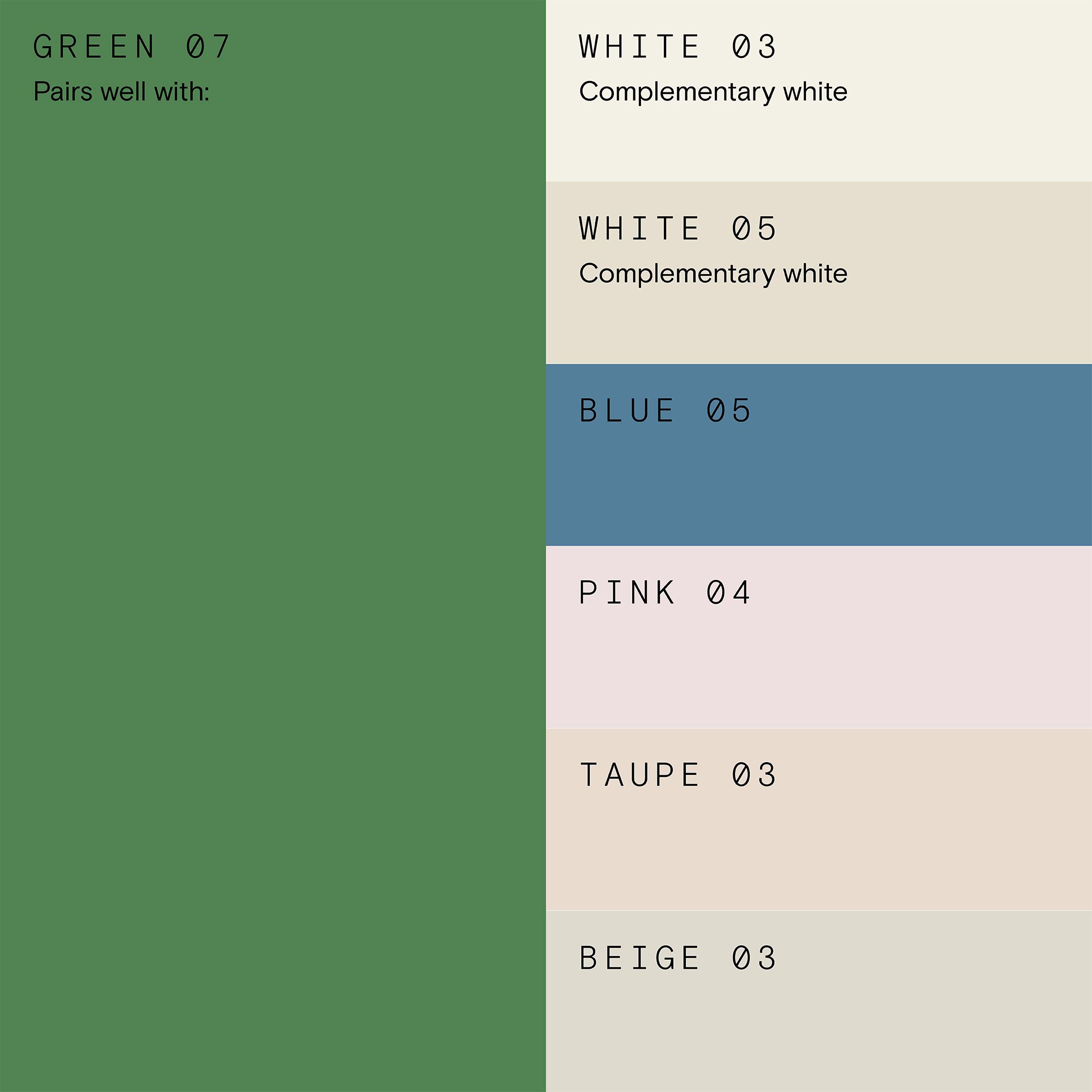 Lick Supreme Green 07 Flat matt Multi-surface Emulsion paint, 2.5L