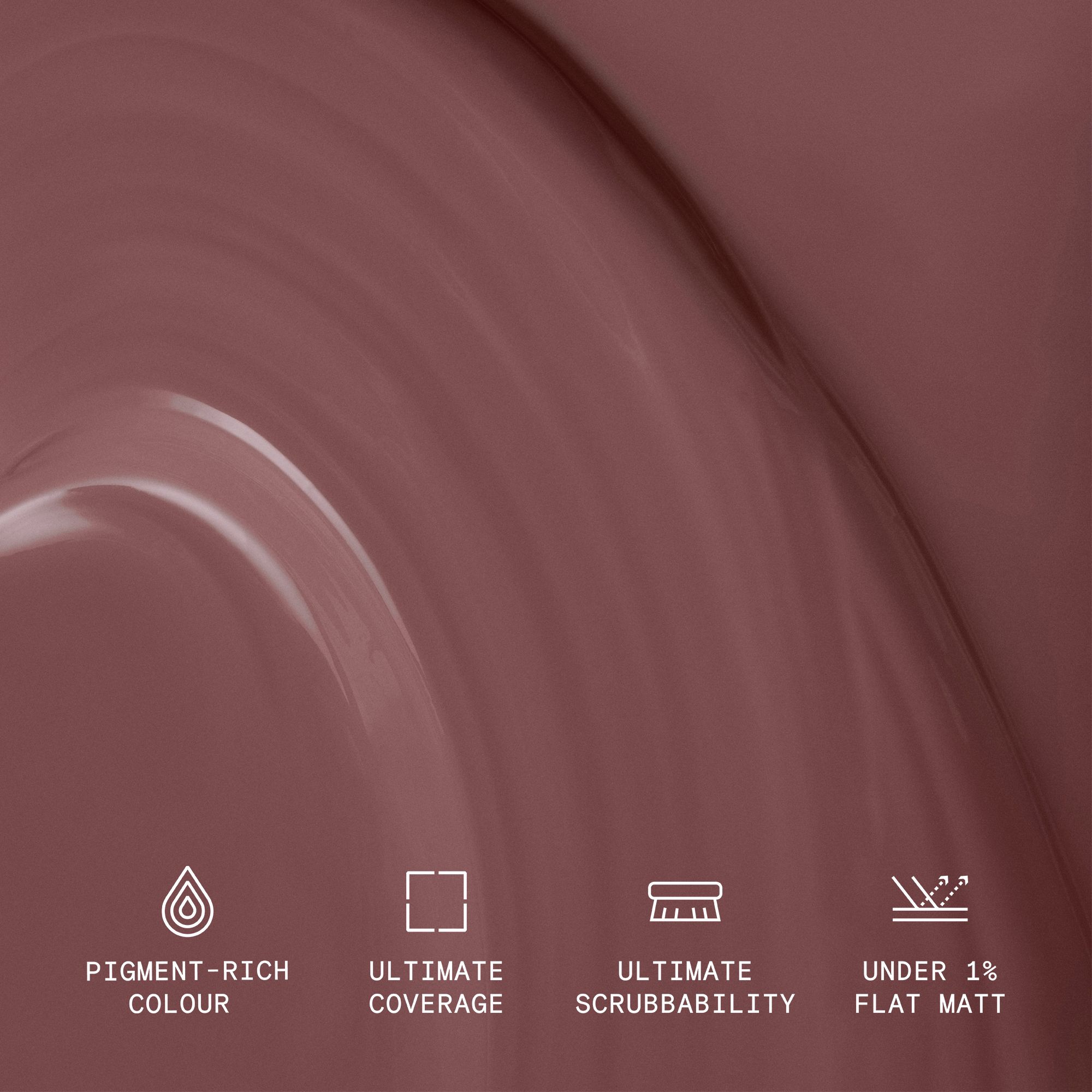Lick Supreme Red 06 Flat matt Multi-surface Emulsion paint, 2.5L