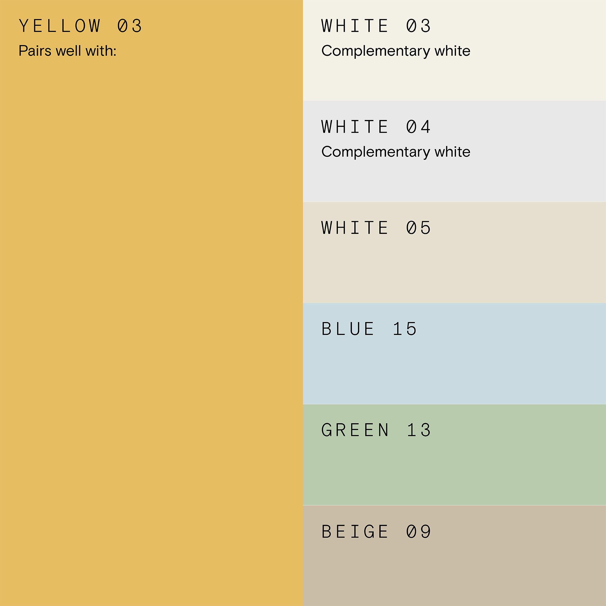Lick Supreme Yellow 03 Flat matt Multi-surface Emulsion paint, 2.5L