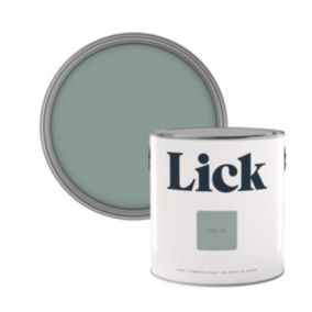 Lick Teal 01 Matt Emulsion paint, 2.5L