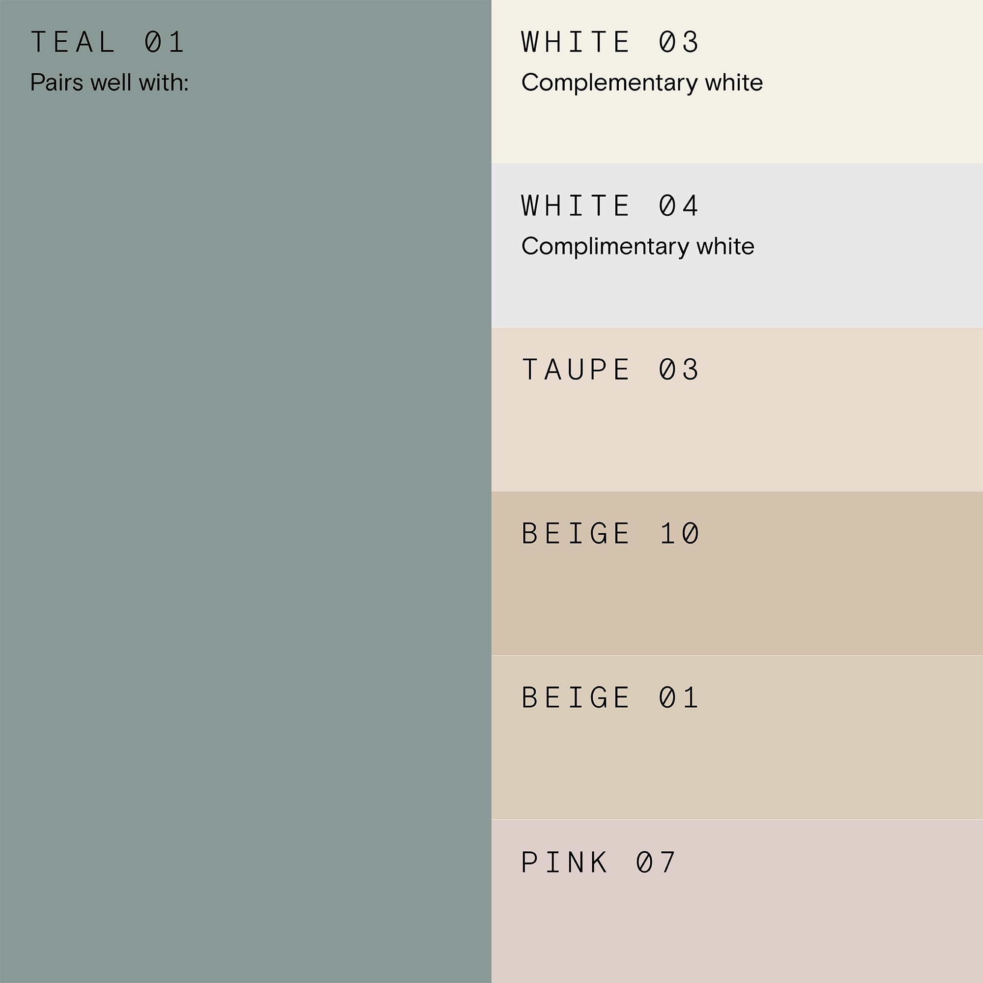 Lick Teal 01 Matt Emulsion paint, 2.5L