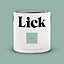 Lick Teal 04 Eggshell Emulsion paint, 2.5L