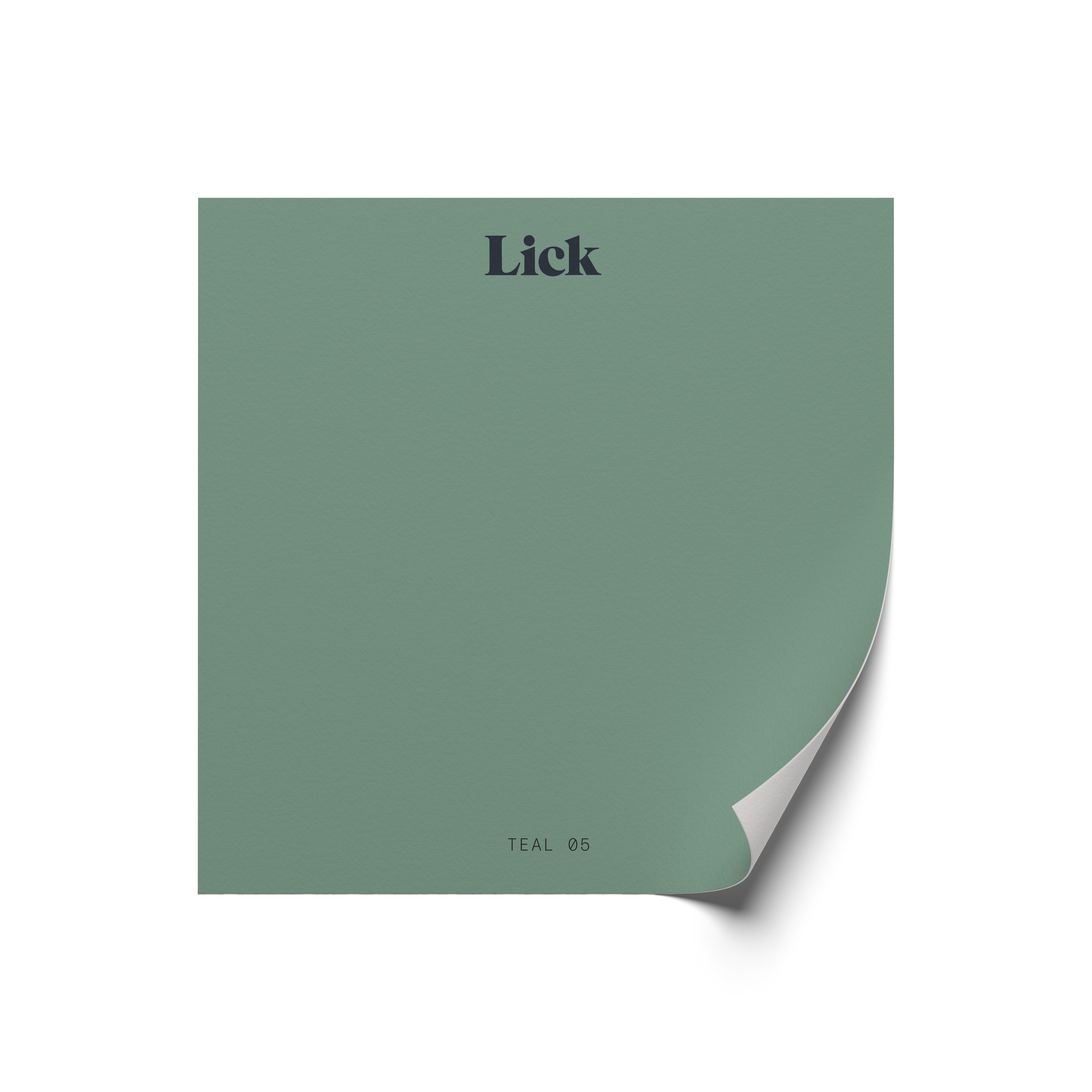 Lick Teal 05 Peel & stick Tester