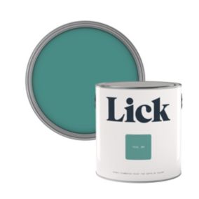 Lick Teal 06 Matt Emulsion paint, 2.5L