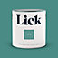 Lick Teal 06 Matt Emulsion paint, 2.5L