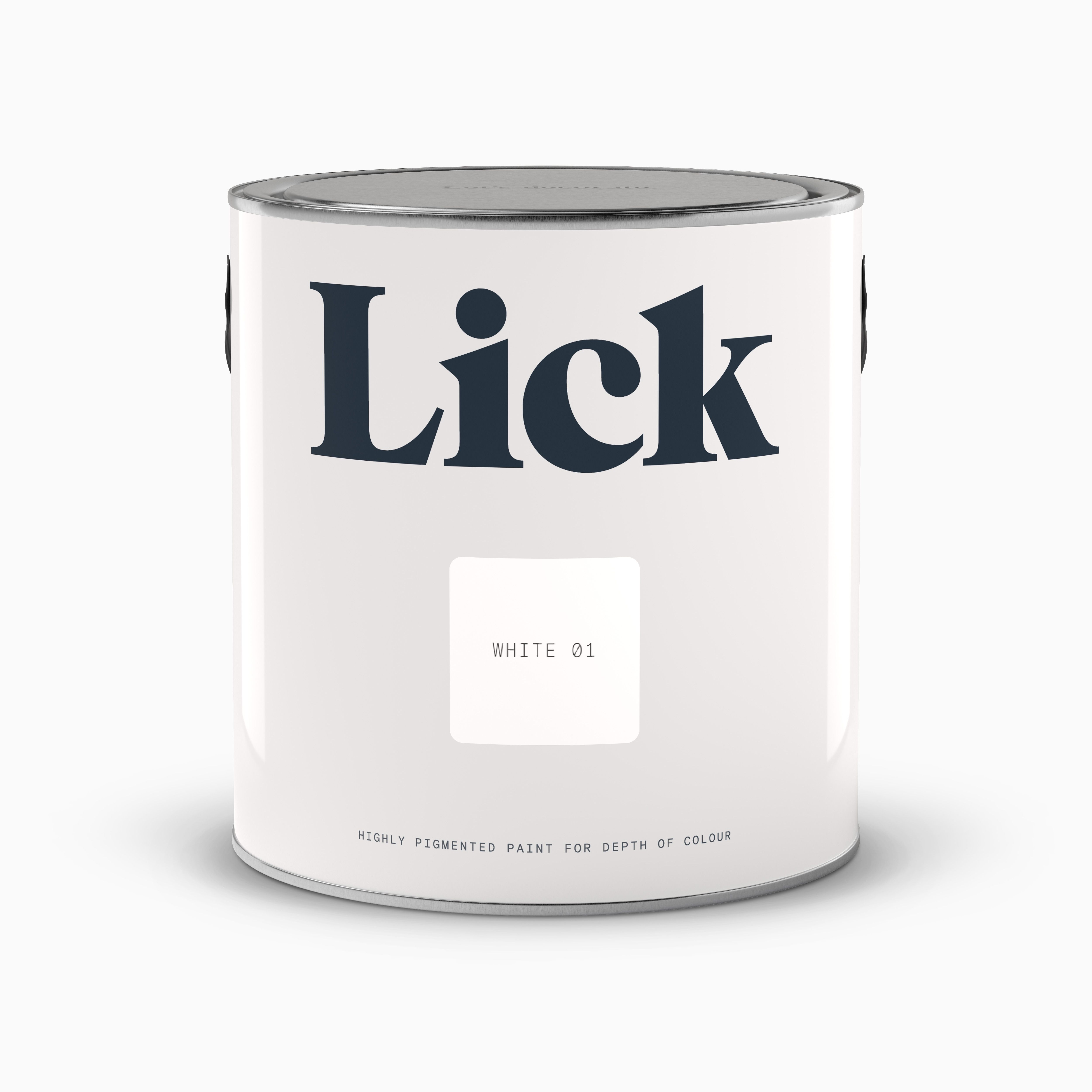 Lick White 01 Matt Emulsion paint, 2.5L