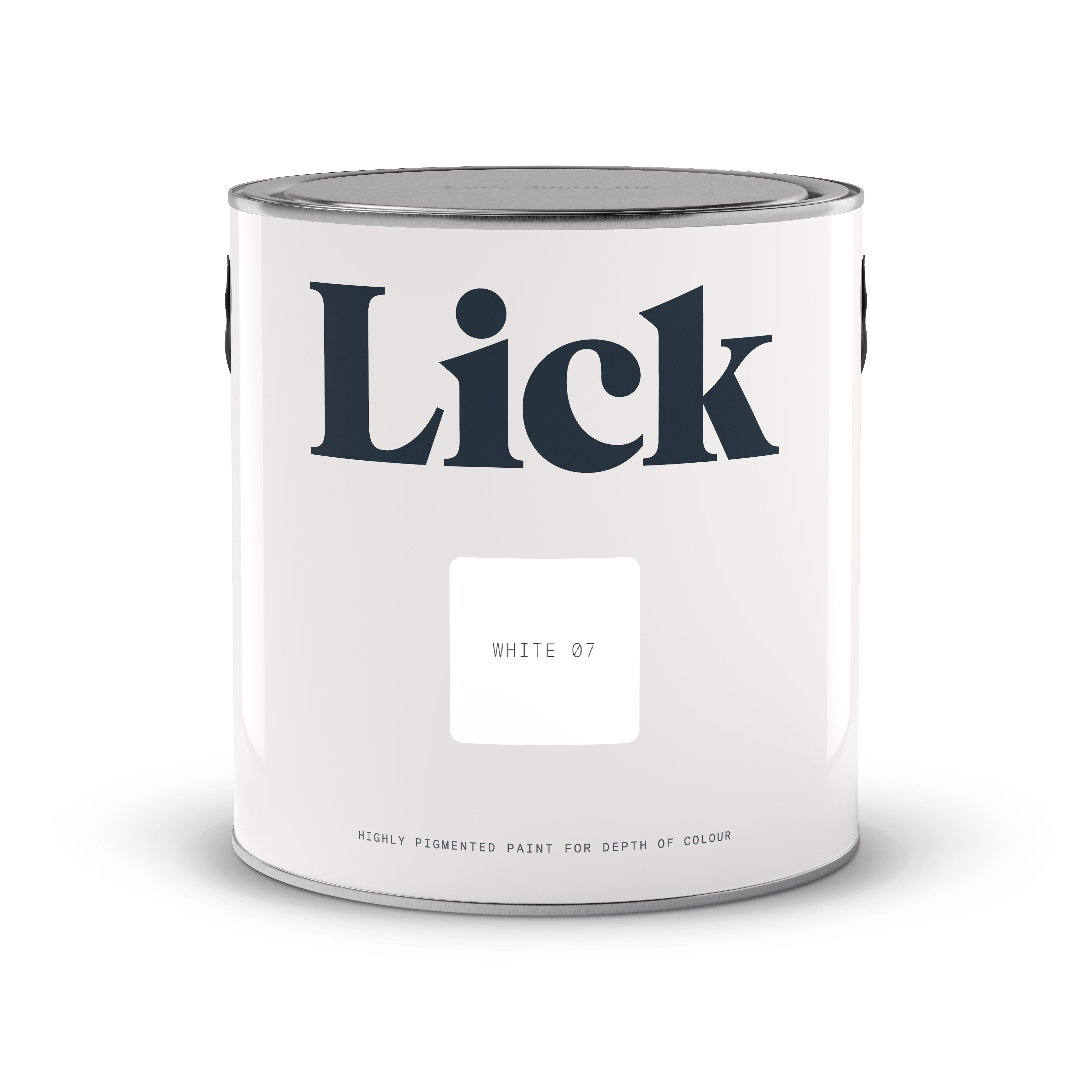 Lick White 07 Eggshell Wall & ceiling Emulsion paint, 2.5L