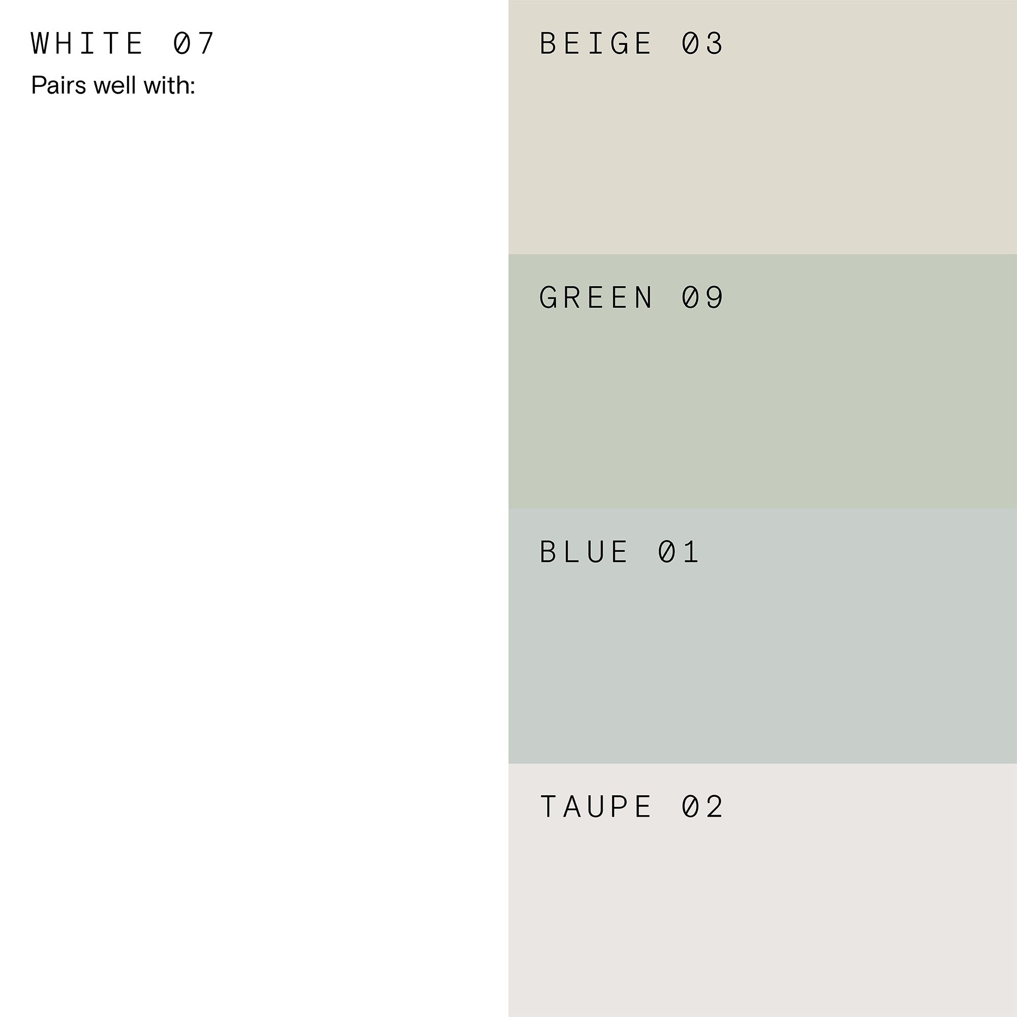 Lick White 07 Eggshell Wall & ceiling Emulsion paint, 2.5L