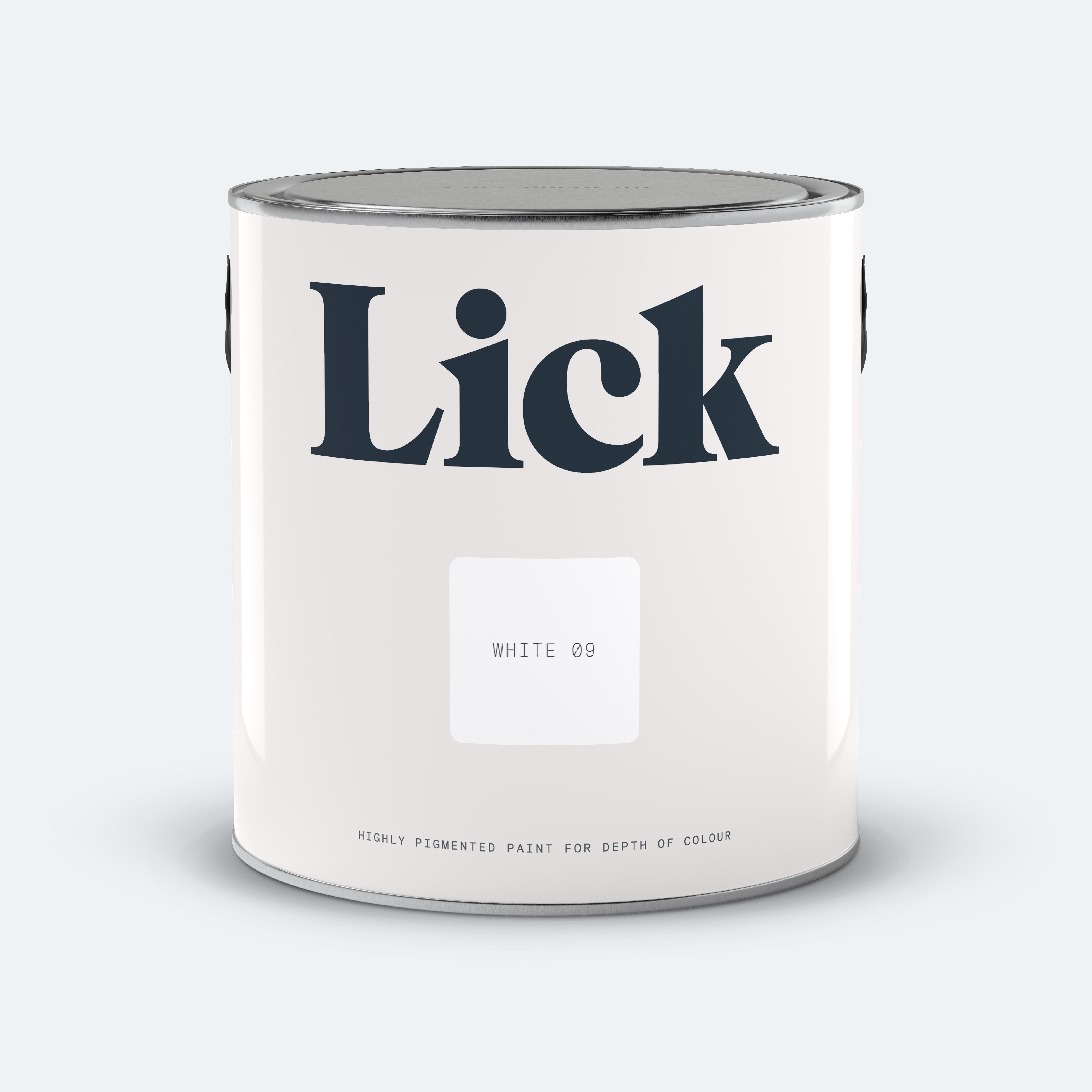 Lick White 09 Matt Emulsion paint, 2.5L