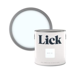 Lick White 10 Matt Emulsion paint, 2.5L