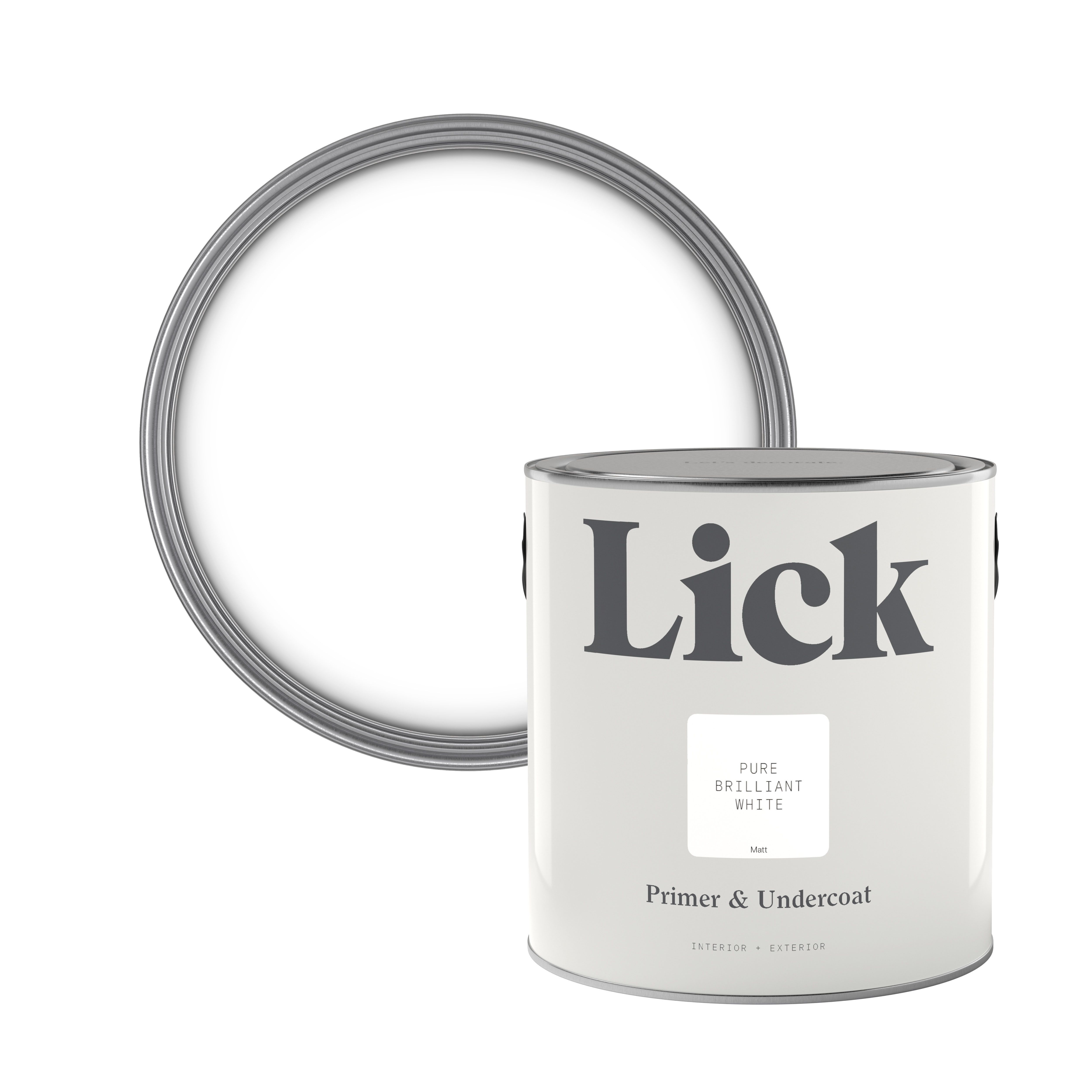 Lick White Multi-surface Non-magnetic Primer & Undercoat, 2.5l 