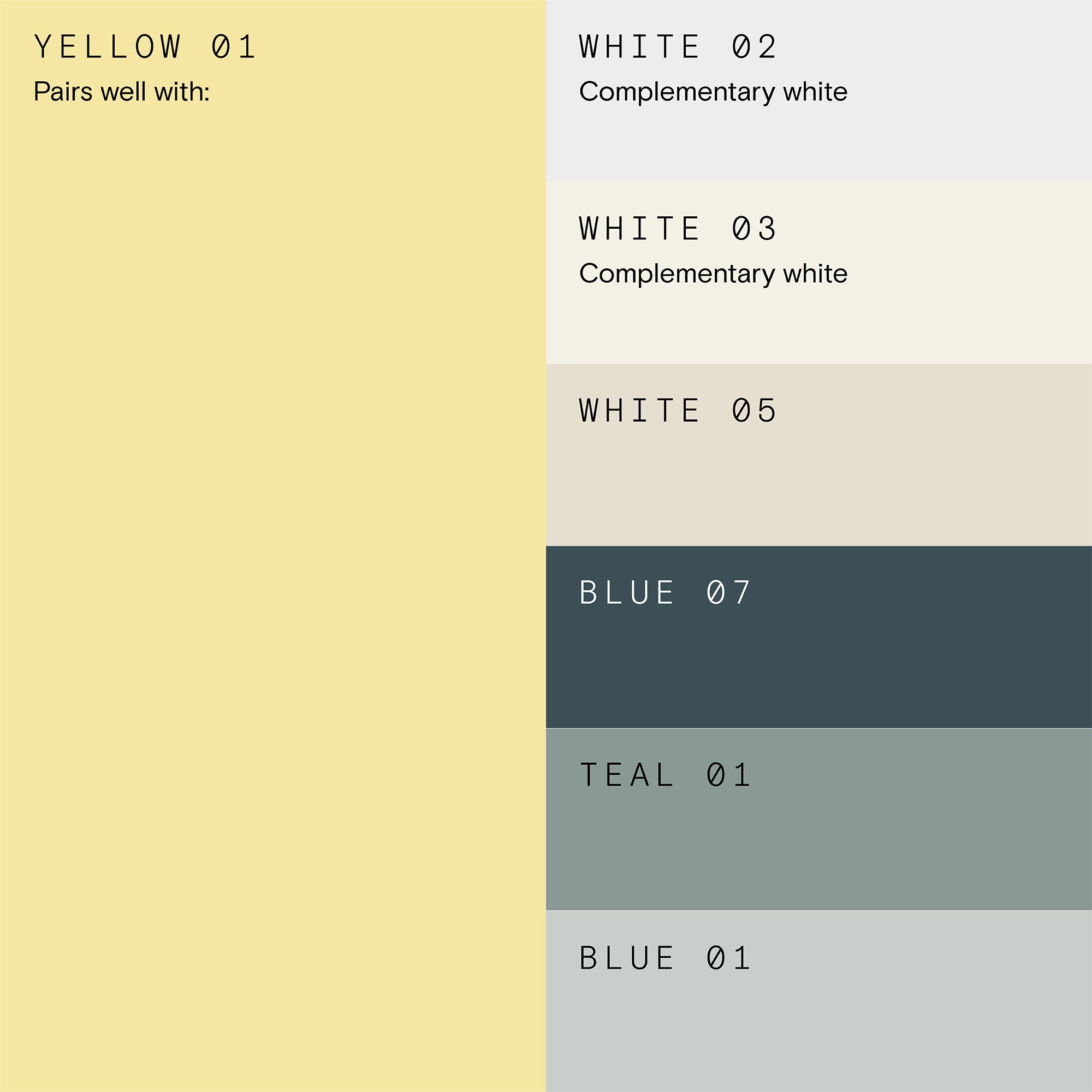 Lick Yellow 01 Matt Emulsion paint, 2.5L