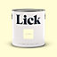 Lick Yellow 05 Matt Emulsion paint, 2.5L