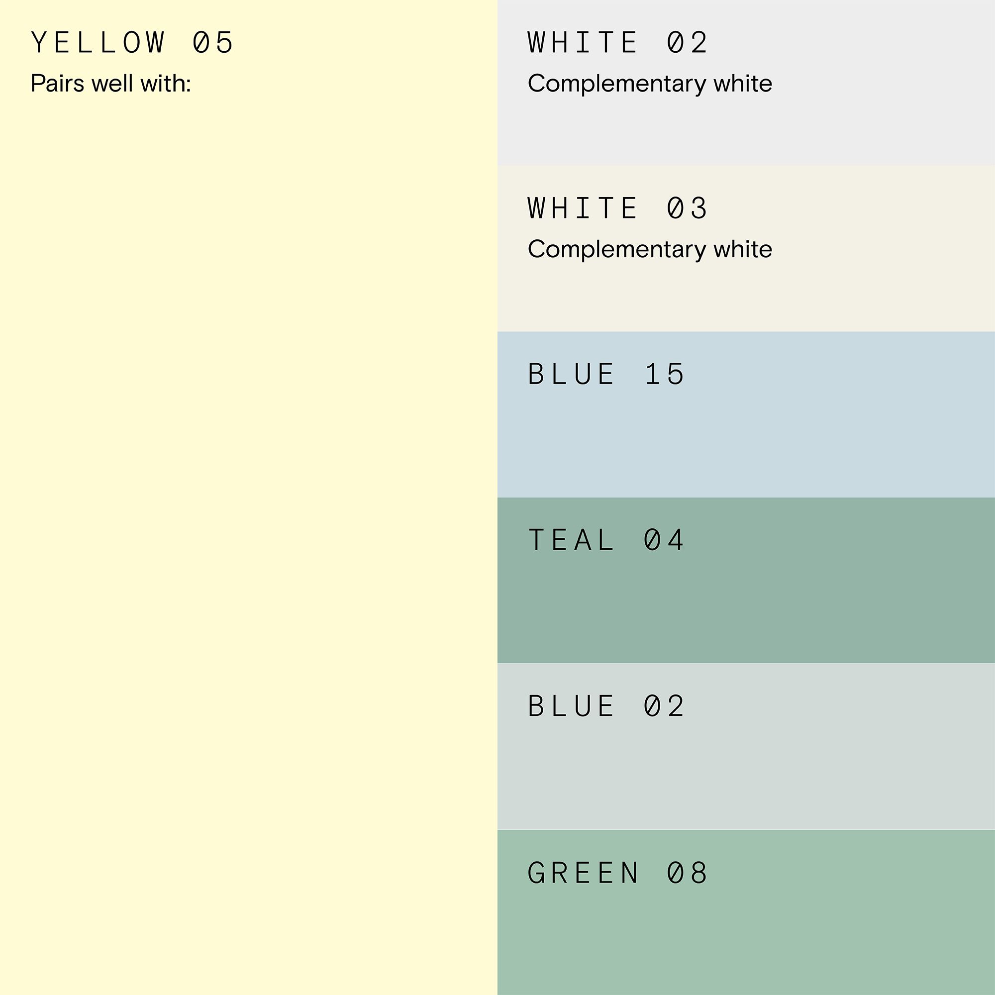 Lick Yellow 05 Matt Emulsion paint, 2.5L