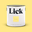 Lick Yellow 06 Matt Emulsion paint, 2.5L