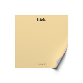 Lick Yellow 07 Peel & stick Tester
