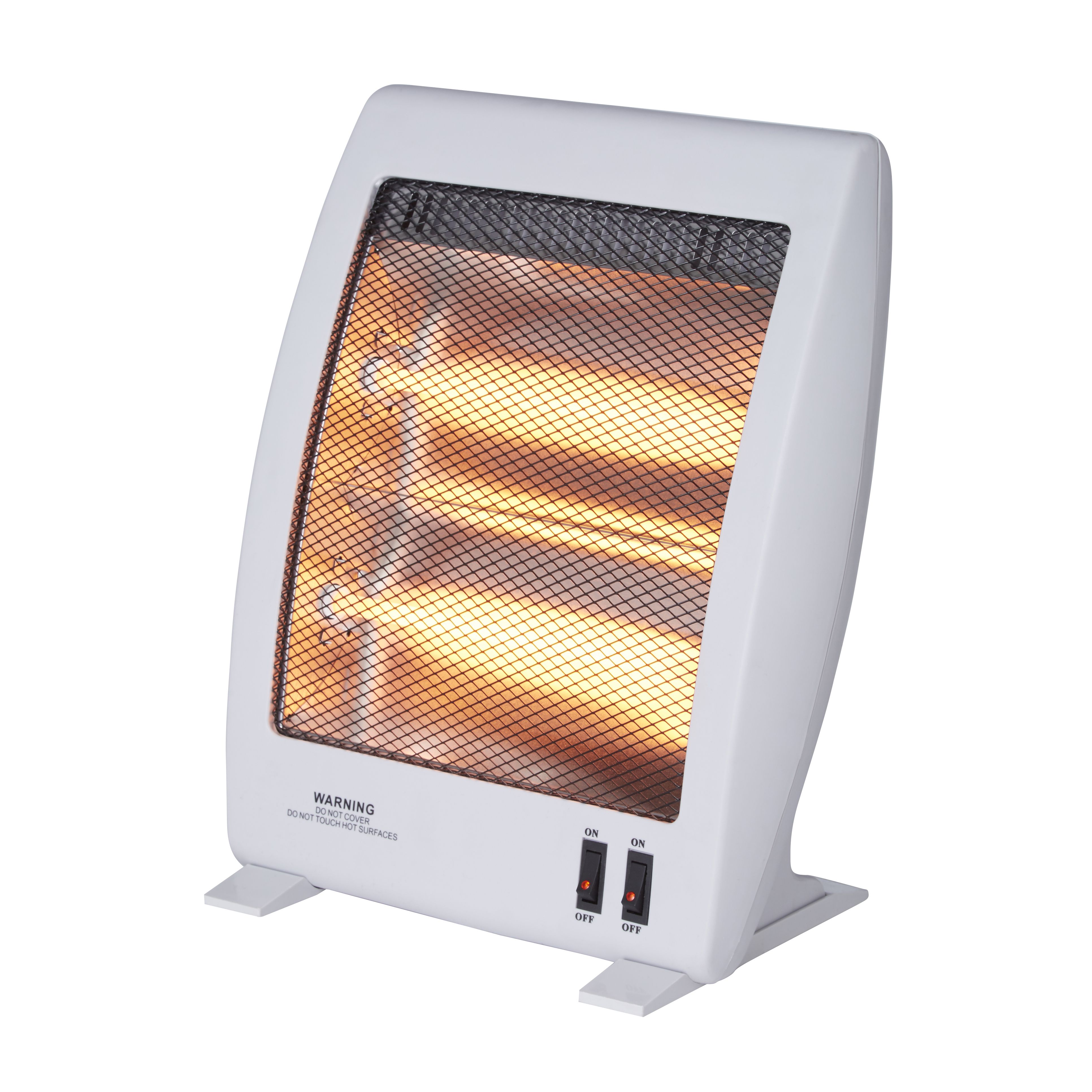 Light grey Freestanding Quartz heater 1000W | DIY at Bu0026Q