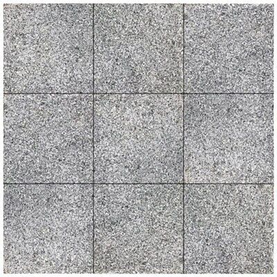 Light grey Natural granite Paving slab, 0.16m² (L)400mm (W)400mm