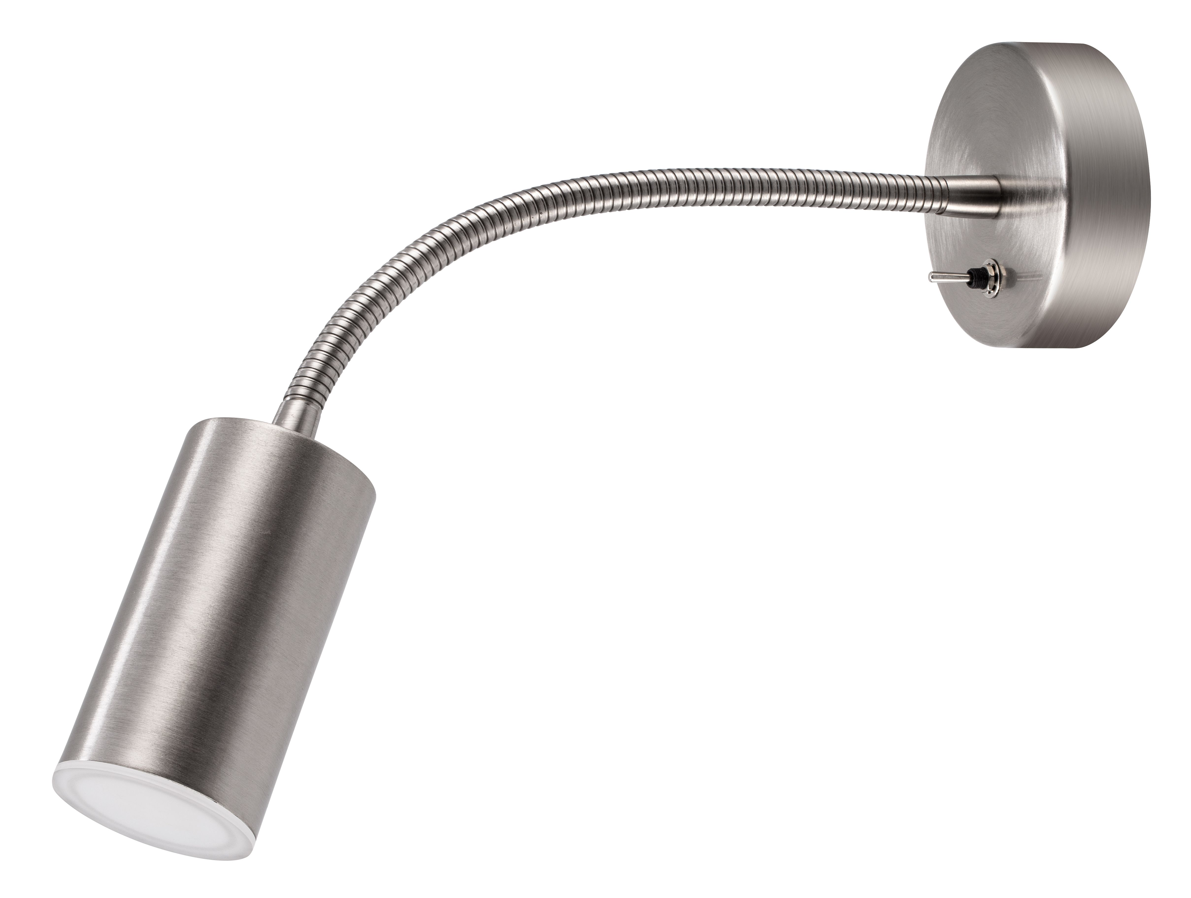 Lignit Chrome effect Plug-in Wall light