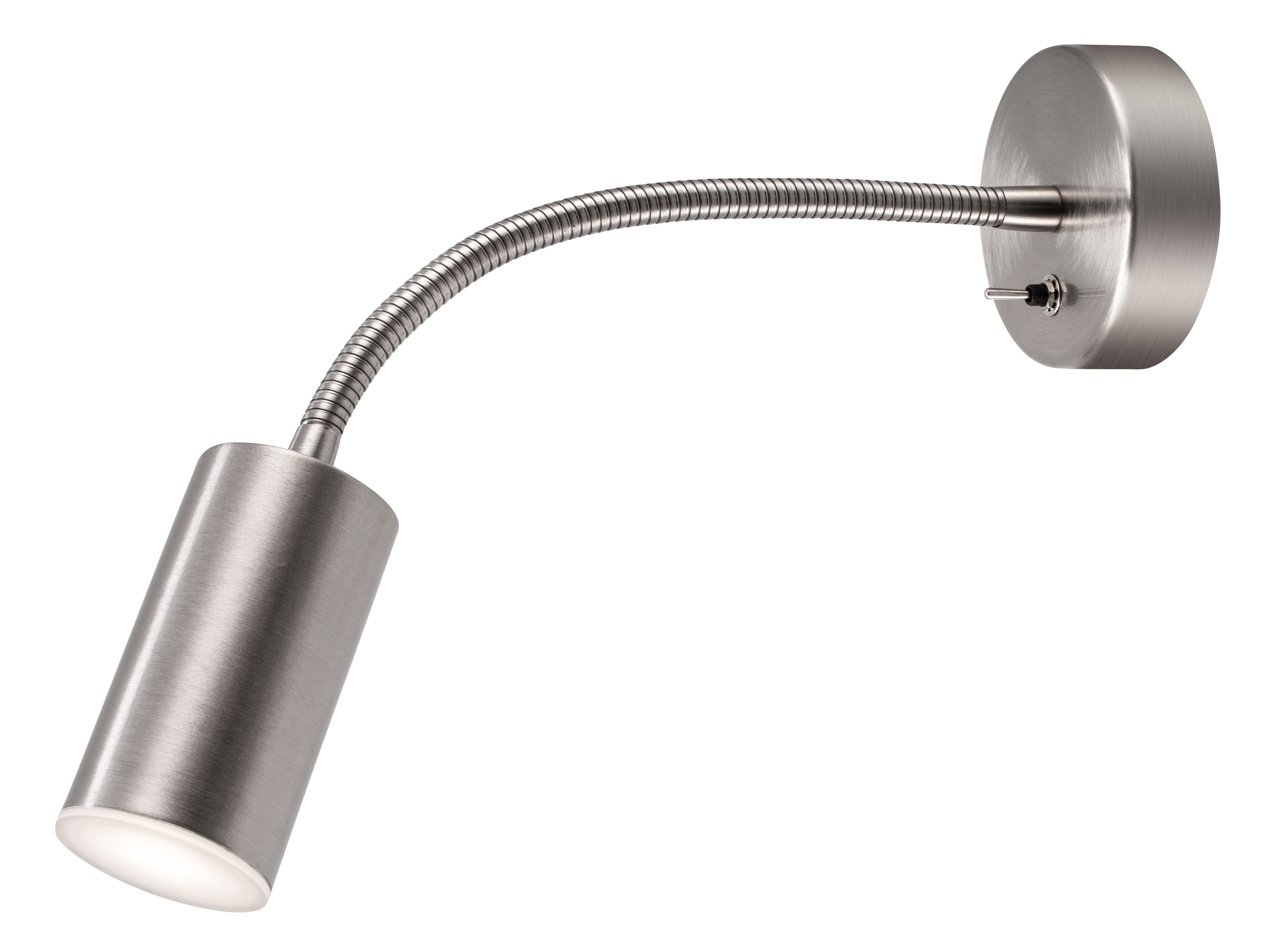 Lignit Chrome effect Plug-in Wall light