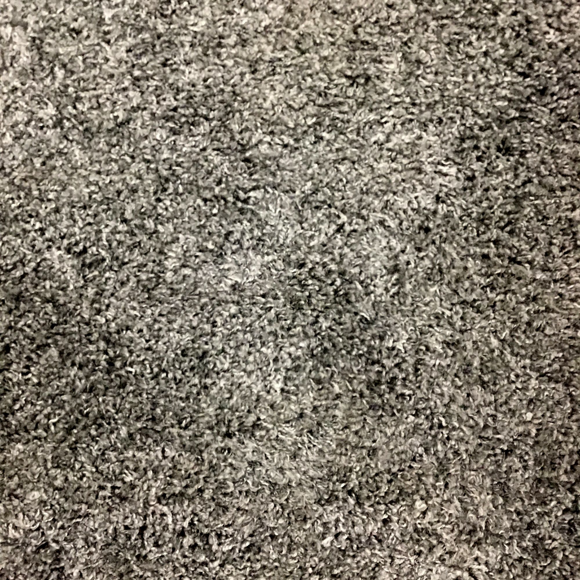Lilia Dark grey Shaggy Small Rug, (L)120cm x (W)57cm