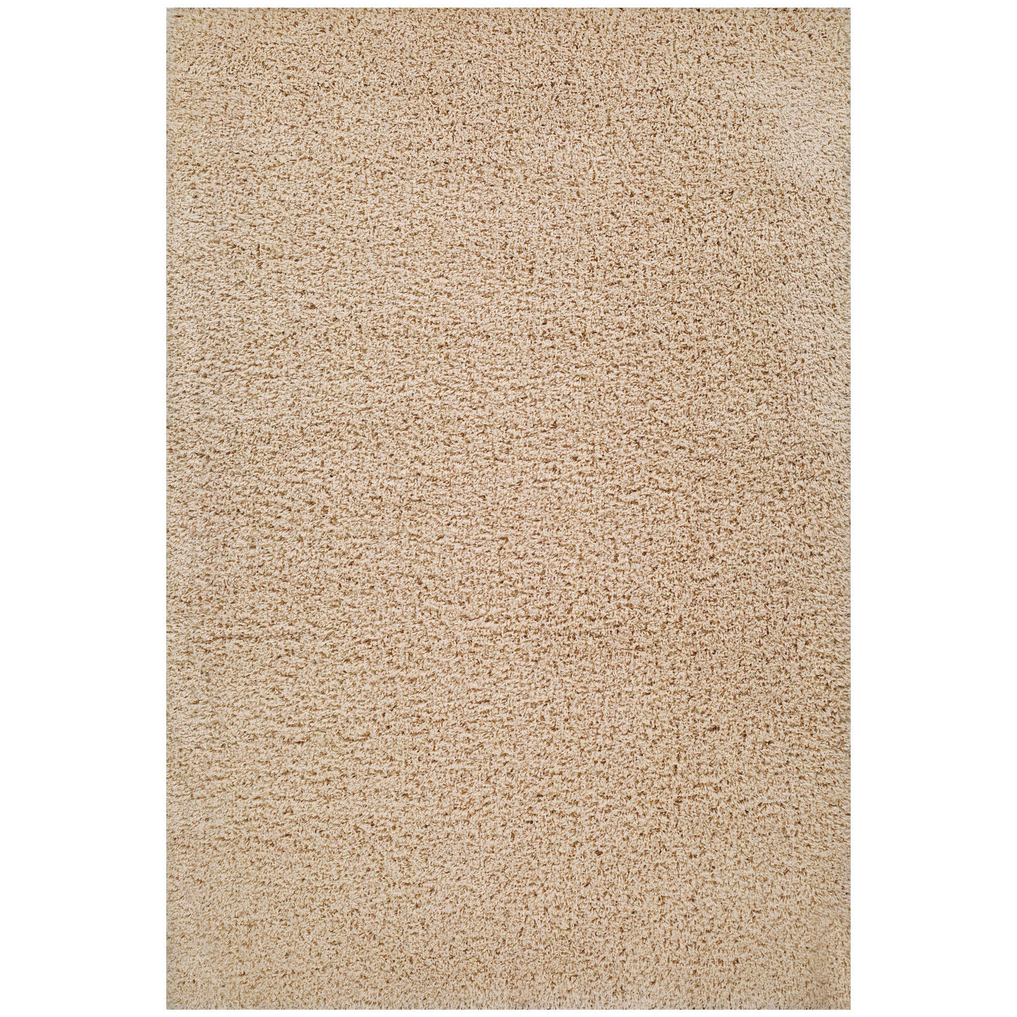 Buy Lilia Shaggy Light cream Rug 160cmx120cm DIY at B&Q