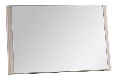 Lima Natural Elm effect Rectangular Framed mirror (W)67cm